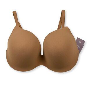 Women's Luxe Stretch Comfort Wire Demi Bra - Auden™ Caramel 34DD